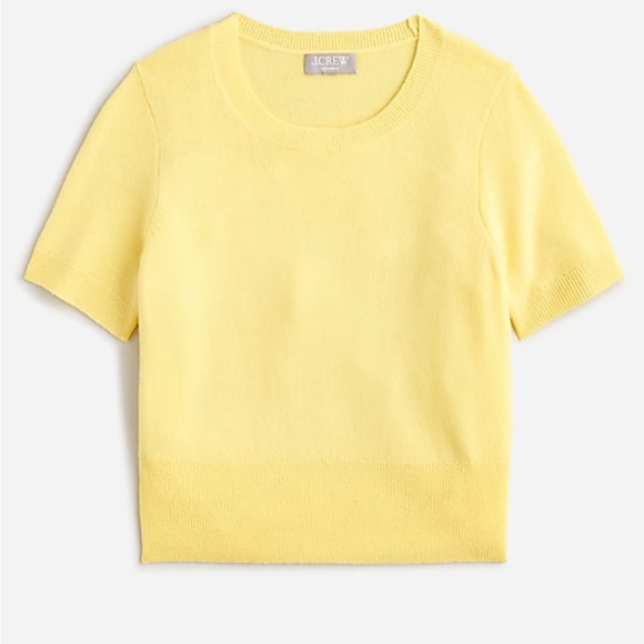 J. Crew Tops - NWOT JCrew Cashmere shrunken T-shirt
